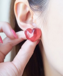 Fun & Daily | F&D : ウォーターハートピアス(ピアス（両耳用）)