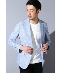 HIGH STREET∴LEGGIUNOリーフ柄ジャケット