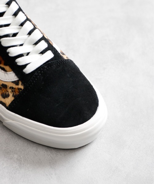 And A（アンドエー）の「VANS ヴァンズ / OLD SKOOL 36 DX オールドスクール ローカット スエード ハラコレザースニーカー レオパード（ヒョウ柄） / VN0A4BW3DJR_LPR（スニーカー・メンズ・レオパード/ホワイト×ブラック・26.5cm/27.0cm/27.5cm/28.0cm）」の12枚目の写真