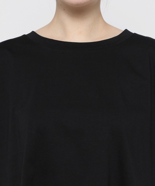 ichi(イチ)の「【ichi(イチ)】ドッキングTシャツ(Tシャツ/カットソー・レディース・ホワイト/ブラック/ベージュ・FREE)」の7枚目の写真