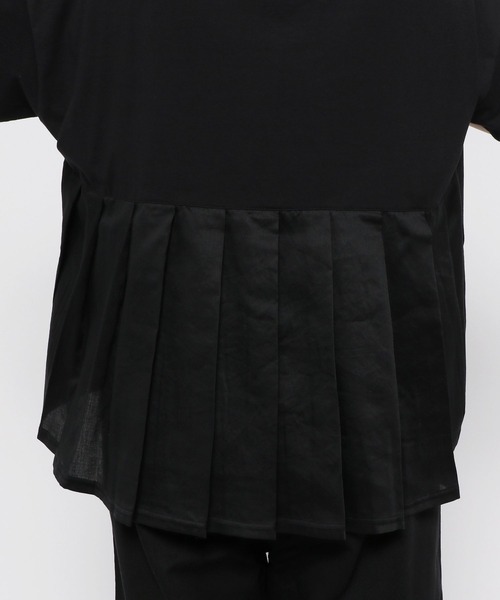 ichi(イチ)の「【ichi(イチ)】ドッキングTシャツ(Tシャツ/カットソー・レディース・ホワイト/ブラック/ベージュ・FREE)」の11枚目の写真