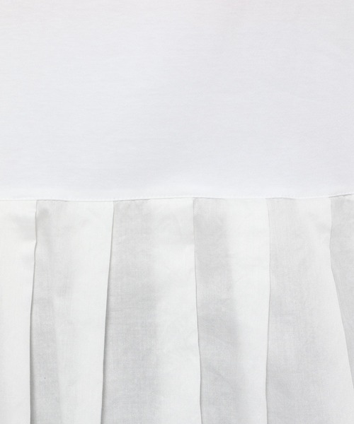 ichi(イチ)の「【ichi(イチ)】ドッキングTシャツ(Tシャツ/カットソー・レディース・ホワイト/ブラック/ベージュ・FREE)」の12枚目の写真