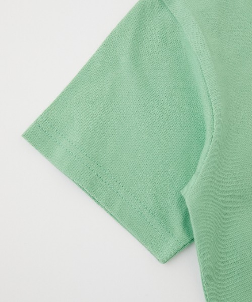 RODEO CROWNS WIDE BOWL（ロデオクラウンズワイドボウル）の「キッズRYU AMBE POCKET Tシャツ（Tシャツ/カットソー・キッズ・ブラック/オフホワイト/ライトグリーン・110/120/130/140）」の10枚目の写真