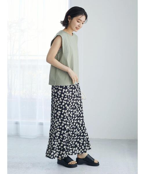 Petit fleur（プチフルール）の「・Petit Fleur マーガレットマーメイドスカート（スカート・レディース・レッド/ブラック/オフホワイト・FREE）」の8枚目の写真