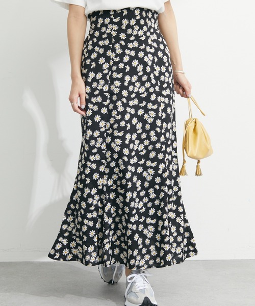 Petit fleur（プチフルール）の「・Petit Fleur マーガレットマーメイドスカート（スカート・レディース・レッド/ブラック/オフホワイト・FREE）」の2枚目の写真