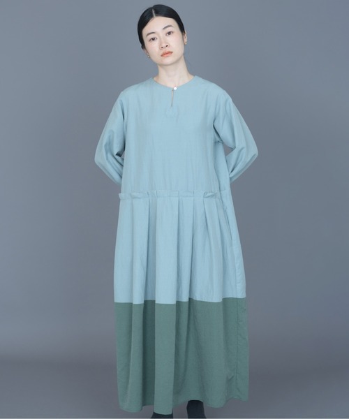 rikolekt（リコレクト）の「particle Dress（ワンピース・レディース・グリーン/グレー・0/1）」の2枚目の写真