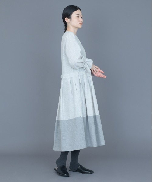 rikolekt（リコレクト）の「particle Dress（ワンピース・レディース・グリーン/グレー・0/1）」の4枚目の写真