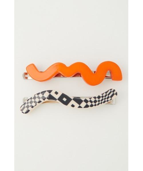SLY(スライ)の「DEFORMATION HAIR PIN SET ヘアーピン(ヘアピン・レディース・マルチ・FREE)」の2枚目の写真