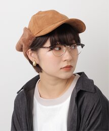 ウォッシャブルスエード　イヤーフラップCAP