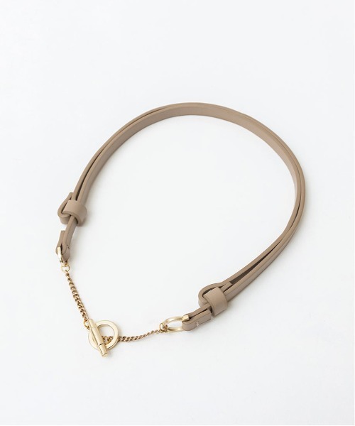 RANDA(ランダ)の「ベルト付きハイウエストストレートパンツ(その他パンツ・レディース・ベージュ/ピンク/ブラウン・0/1)」の16枚目の写真