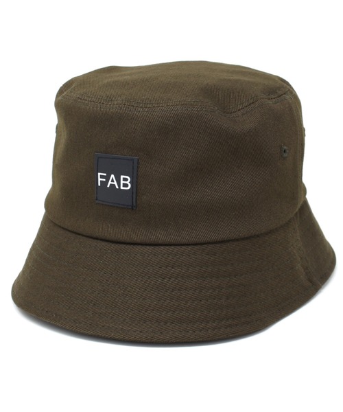 Fabulous（ファビュラス）の「fabulous ラバーワッペンバケットハット（ハット・メンズ・ピンク/ブラック/カーキ/ホワイト/ベージュ/ブラウン/ブルー・FREE/XL）」の22枚目の写真