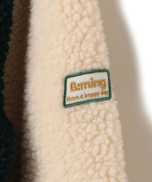 B:MING by BEAMS（ビーミングバイビームス）の「B:MING by BEAMS / リバーシブル ボア ジャケット（90~150cm）（ブルゾン・キッズ・ラベンダー/グリーン系その他/グリーン系その他2・100/110/120/130/150/140/90）」の7枚目の写真