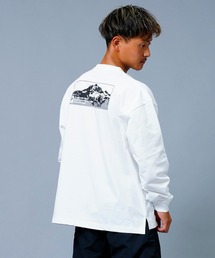 Columbia（コロンビア）の「columbia/コロンビア ロマビスタロングスリーブグラフィックTee/UVカット 吸水速乾/バックプリントロンT スクエアロゴ PM0259（Tシャツ/カットソー）」