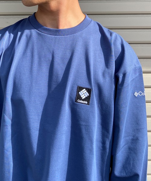 Columbia(コロンビア)の「columbia/コロンビア ロマビスタロングスリーブグラフィックTee/UVカット 吸水速乾/バックプリントロンT スクエアロゴ PM0259(Tシャツ/カットソー・メンズ・ブラック/ホワイト/ベージュ/ネイビー・M/L/XL)」の15枚目の写真