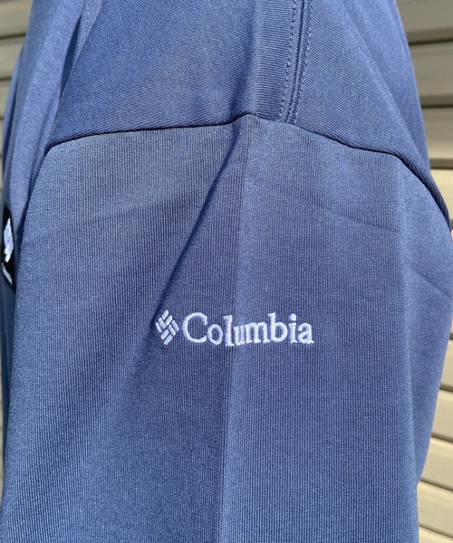 Columbia(コロンビア)の「columbia/コロンビア ロマビスタロングスリーブグラフィックTee/UVカット 吸水速乾/バックプリントロンT スクエアロゴ PM0259(Tシャツ/カットソー・メンズ・ブラック/ホワイト/ベージュ/ネイビー・M/L/XL)」の14枚目の写真