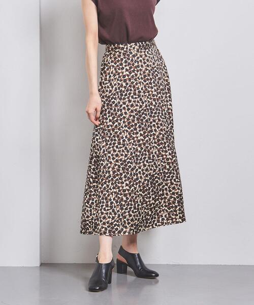 UNITED ARROWS（ユナイテッドアローズ）の「FLORET/PRT フレア スカート（スカート・レディース・ブラック/コバルトブルー・38/36）」の2枚目の写真