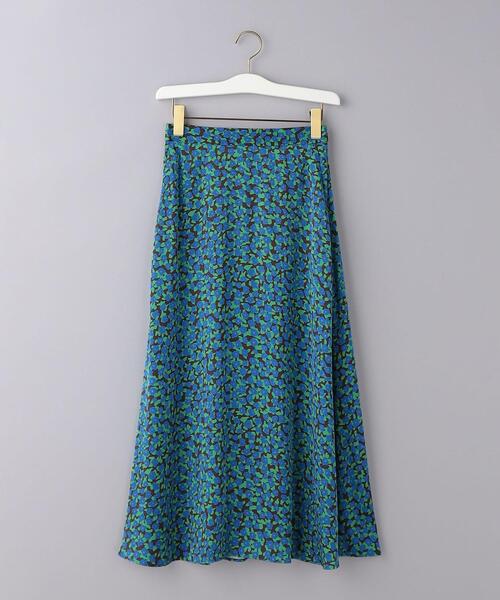 UNITED ARROWS（ユナイテッドアローズ）の「FLORET/PRT フレア スカート（スカート・レディース・ブラック/コバルトブルー・38/36）」の8枚目の写真