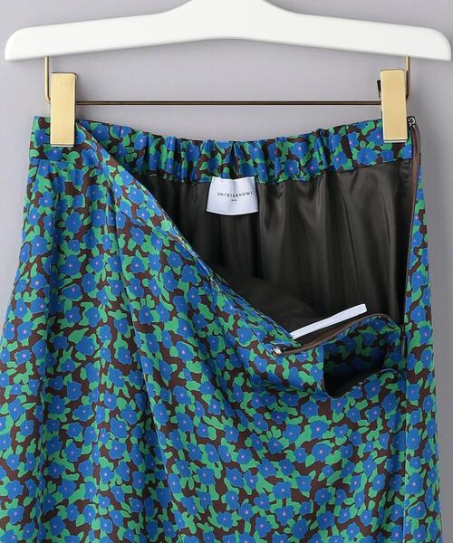 UNITED ARROWS（ユナイテッドアローズ）の「FLORET/PRT フレア スカート（スカート・レディース・ブラック/コバルトブルー・38/36）」の12枚目の写真