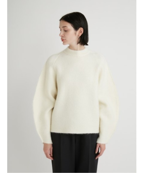 MIESROHE（ミースロエ）の「リサイクルシャギーニット（ニット