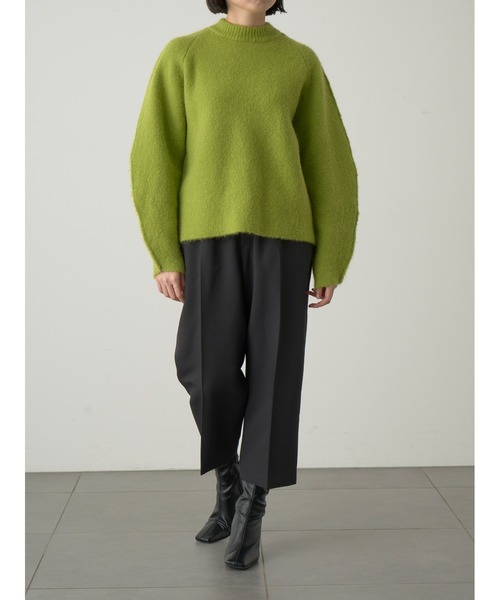 MIESROHE（ミースロエ）の「リサイクルシャギーニット（ニット