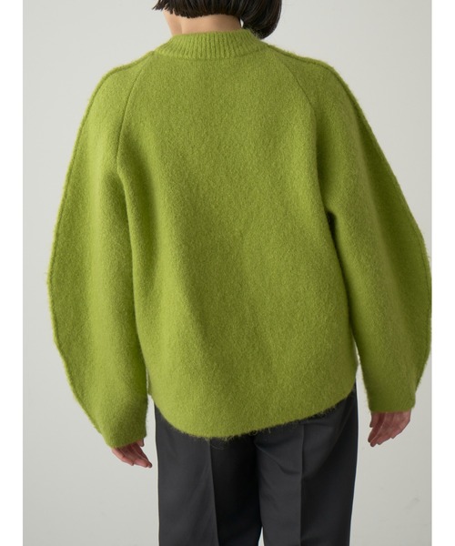 MIESROHE（ミースロエ）の「リサイクルシャギーニット（ニット