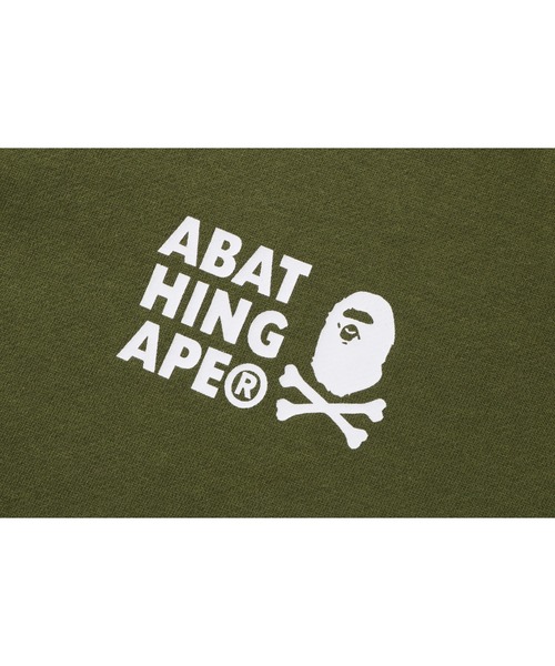A BATHING APE（アベイシングエイプ）の「COLOR APE CROSSBONE ONE POINT CREWNECK M（スウェット・メンズ・ブラック/ブラウン/オリーブ・SMALL/MEDIUM/LARGE/X-LARGE/XX-LARGE）」の11枚目の写真