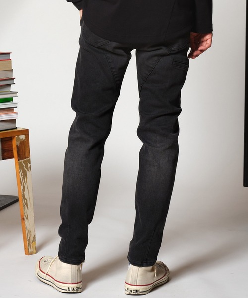 新品タグ付き　narifuri×Lee サイクルスキニーデニムパンツ narifuri×Lee サイクルスキニーデニムパンツ｜narifuri