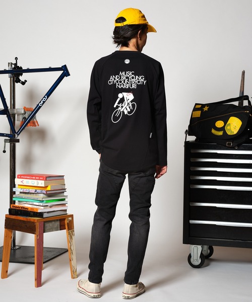 Lee（リー）の「narifuri×Lee サイクルスキニーデニムパンツ（デニムパンツ・メンズ・インディゴブルー/ブルー/ダークブラック/スミクロ/ブルー系その他/ダークインディゴブルー・SMALL/MEDIUM/LARGE/X-LARGE）」の12枚目の写真