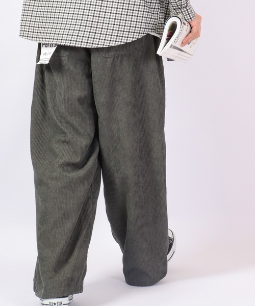 Jungle Storm（ジャングルストーム）の「JUNGLE STORM 6ウェルコール 裾ドローコード 極太ワイドスケーターパンツ 2022AW（その他パンツ・メンズ・ホワイト/ブラック/キャメル/オリーブ・M/L）」の22枚目の写真