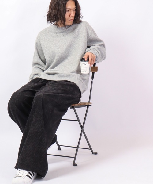 Jungle Storm（ジャングルストーム）の「JUNGLE STORM 6ウェルコール 裾ドローコード 極太ワイドスケーターパンツ 2022AW（その他パンツ・メンズ・ホワイト/ブラック/キャメル/オリーブ・M/L）」の17枚目の写真