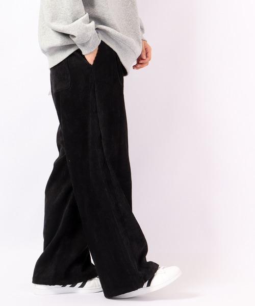 Jungle Storm（ジャングルストーム）の「JUNGLE STORM 6ウェルコール 裾ドローコード 極太ワイドスケーターパンツ 2022AW（その他パンツ・メンズ・ホワイト/ブラック/キャメル/オリーブ・M/L）」の14枚目の写真