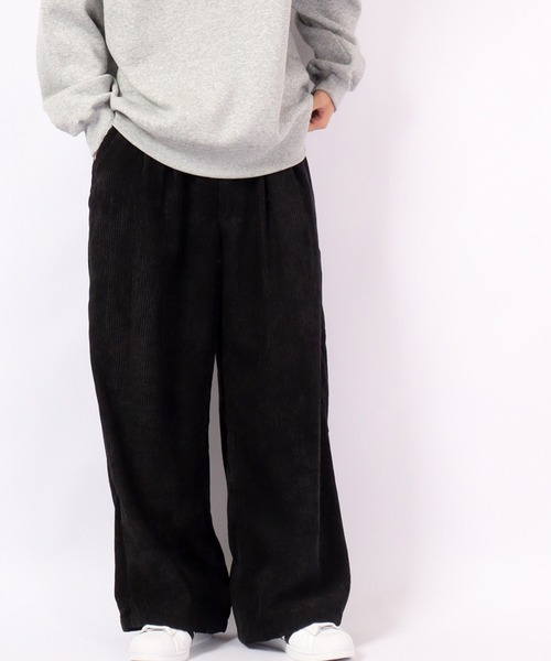 Jungle Storm（ジャングルストーム）の「JUNGLE STORM 6ウェルコール 裾ドローコード 極太ワイドスケーターパンツ 2022AW（その他パンツ・メンズ・ホワイト/ブラック/キャメル/オリーブ・M/L）」の12枚目の写真