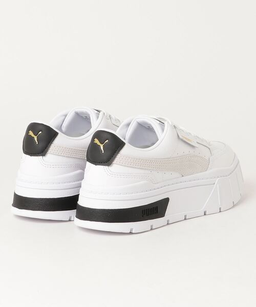 PUMA（プーマ）の「PUMA/プーマ MAYZE STACK WNS/メイズ スタック ウィメンズ スニーカー 厚底 レディース 384363（スニーカー・レディース・ホワイト×ホワイト/ホワイト系その他2/ホワイト×グレー/ホワイト系その他・24.0cm/25.0cm/23.0cm/24.5cm/23.5cm）」の8枚目の写真