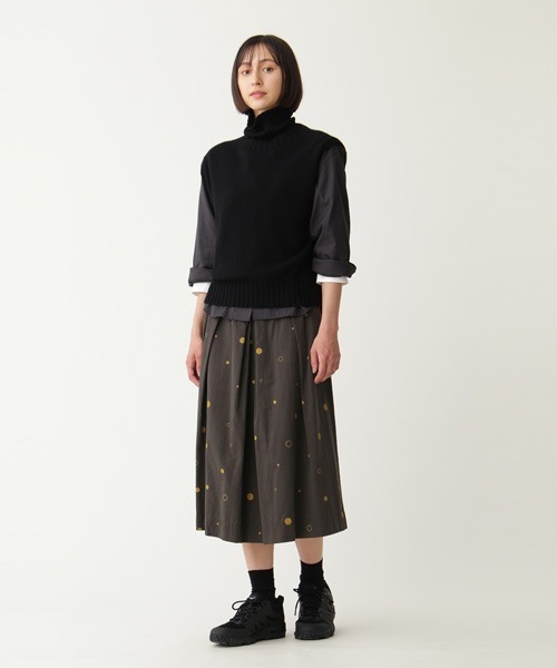 マーガレットハウエル 2021SS BIG SPOT COTTON スカート スカート