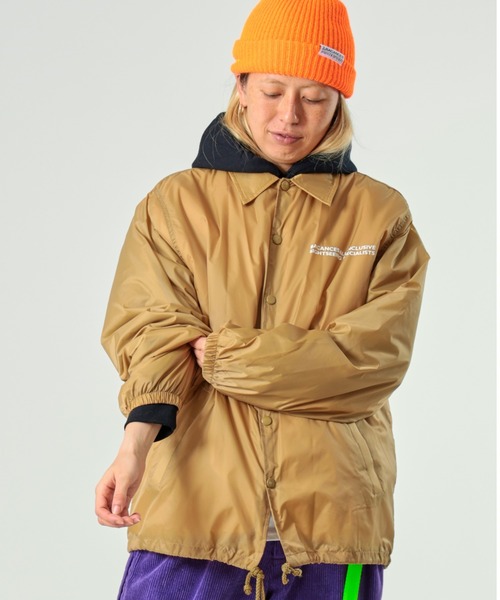 BEAVER(ビーバー)の「BACANCES ALL INCLUSIVE/バカンスオールインクルーシブ BC BOA COACH JKT YIN YANG EARTH BC032203(ブルゾン・メンズ・ブラック/カーキ/オレンジ・MEDIUM/LARGE/X-LARGE)」の1枚目の写真