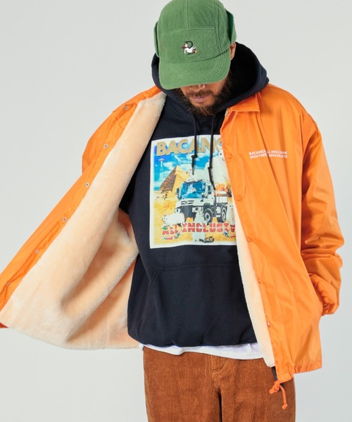 BEAVER(ビーバー)の「BACANCES ALL INCLUSIVE/バカンスオールインクルーシブ BC BOA COACH JKT YIN YANG EARTH BC032203(ブルゾン・メンズ・ブラック/カーキ/オレンジ・MEDIUM/LARGE/X-LARGE)」の3枚目の写真