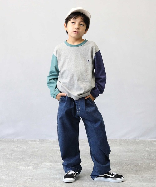 MPS(エムピーエス)の「【MPS】ペインターパンツ(デニムパンツ・キッズ・ブラック/ダークインディゴブルー・130/140/105/120/160/150)」の19枚目の写真