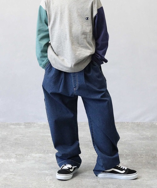 MPS(エムピーエス)の「【MPS】ペインターパンツ(デニムパンツ・キッズ・ブラック/ダークインディゴブルー・130/140/105/120/160/150)」の20枚目の写真