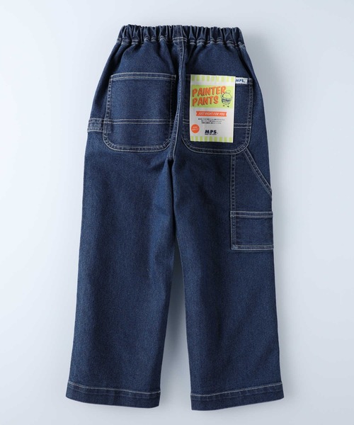 MPS(エムピーエス)の「【MPS】ペインターパンツ(デニムパンツ・キッズ・ブラック/ダークインディゴブルー・130/140/105/120/160/150)」の5枚目の写真