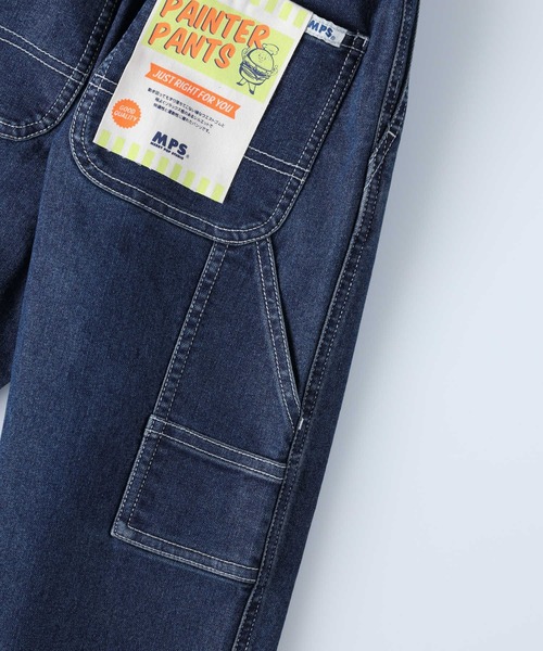 MPS(エムピーエス)の「【MPS】ペインターパンツ(デニムパンツ・キッズ・ブラック/ダークインディゴブルー・130/140/105/120/160/150)」の7枚目の写真