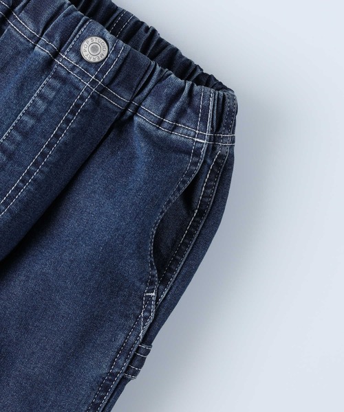 MPS(エムピーエス)の「【MPS】ペインターパンツ(デニムパンツ・キッズ・ブラック/ダークインディゴブルー・130/140/105/120/160/150)」の9枚目の写真