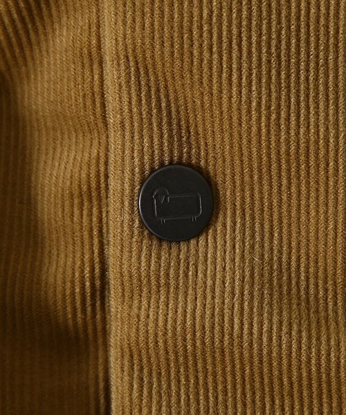 WOOLRICH（ウールリッチ）の「WOOLRICH / ウールリッチ：【レディース】CORDUROY PUFFY DOWN VEST：WJVE0006[DEA]（ダウンベスト・レディース・ベージュ・L）」の4枚目の写真