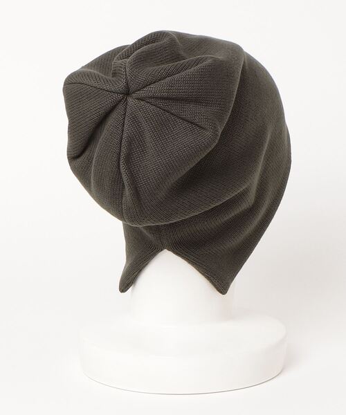 TORNADO MART（トルネードマート）の「TORNADO MART∴ミルグラフトニットキャップ（ニットキャップ/ビーニー・メンズ・ブラック/ダークグリーン・FREE）」の3枚目の写真