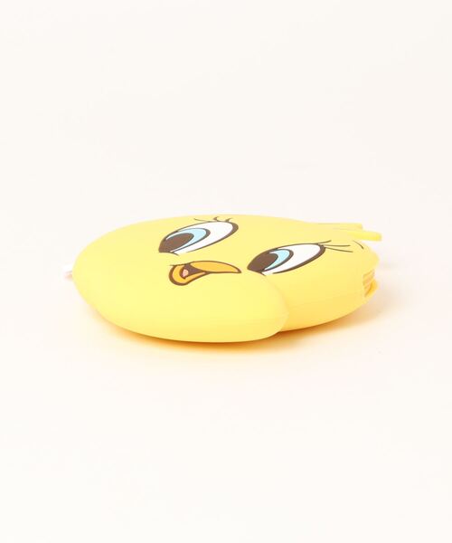 ACCOMMODE（アコモデ）の「ルーニーテューンズ / ダイカットシリコンポーチ（ポーチ・レディース・イエロー/イエロー系その他・FREE）」の5枚目の写真