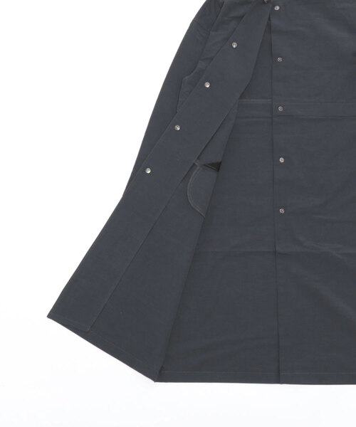 LBC（エルビーシー）の「グログラン切り替えコート（ノーカラーコート・レディース・チャコールグレー/オリーブ・M/L）」の14枚目の写真