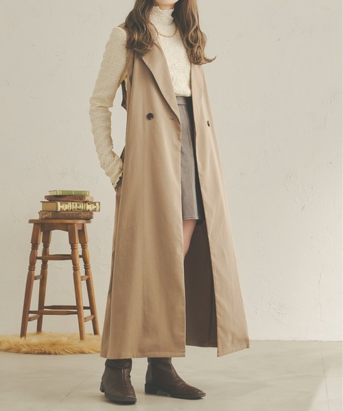 Ambre Neige（アンブルネージュ）の「２WAYポコポコトップス／【WEB/EC限定商品】（Tシャツ/カットソー・レディース・ダークブラウン/ベージュ/アイボリー/マスタード・FREE）」の10枚目の写真