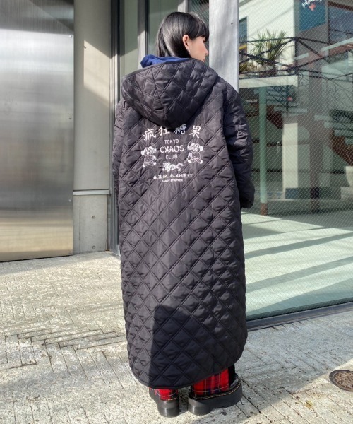 Candy Stripper(キャンディストリッパー)の「TOKYO CHAOS CLUB QUILTING コート(その他アウター・レディース・ライトカーキ/ブラック/カーキ・2)」の18枚目の写真