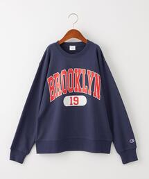 Champion | 【別注】<CHAMPION×green label relaxing>EX TJ CP カレッジロゴ スウェット プルオーバー 140-160cm(スウェット)