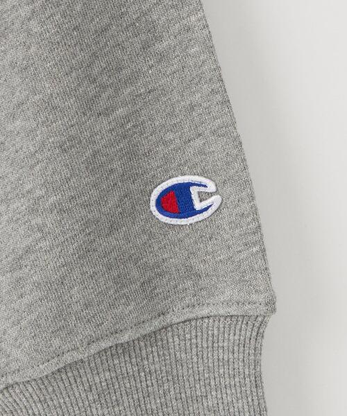 Champion（チャンピオン）の「【別注】＜CHAMPION×green label relaxing＞EX TJ CP カレッジロゴ スウェット プルオーバー 140-160cm（スウェット・キッズ・ネイビー/グレー/ワインレッド・140cm/150cm/160cm）」の10枚目の写真