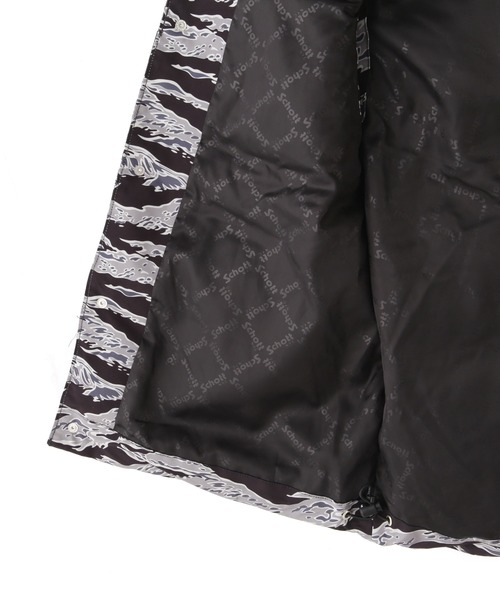 schott（ショット）の「Schott/ショット/LEATHER COMBI DOWN VEST